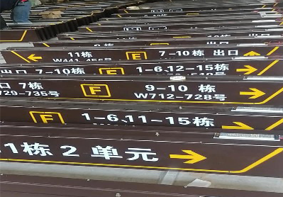 罗源广告标识中，常见的几种安装方式。