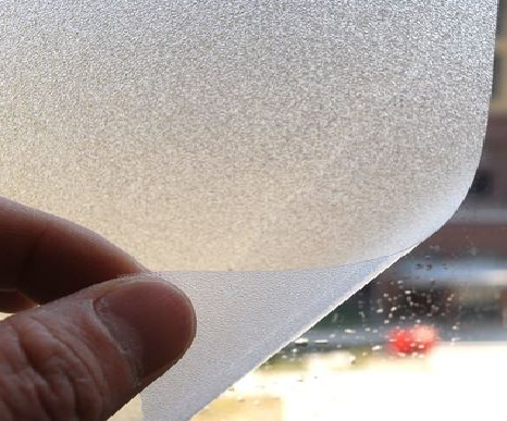 罗源玻璃门外面粘广告用什么材料好？